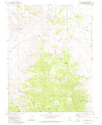 Download a high-resolution, GPS-compatible USGS topo map for Bettles Well, NV (1980 edition)