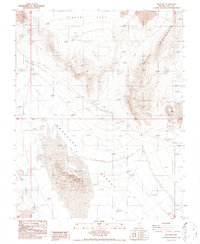 Download a high-resolution, GPS-compatible USGS topo map for Big Dune, NV (1986 edition)