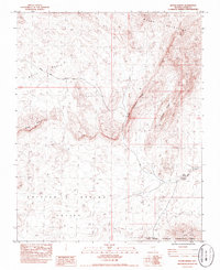 Download a high-resolution, GPS-compatible USGS topo map for Bitter Spring, NV (1984 edition)