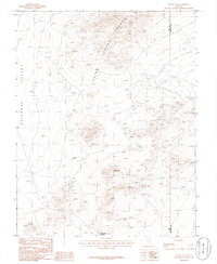 Download a high-resolution, GPS-compatible USGS topo map for Black Top, NV (1986 edition)