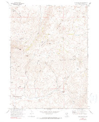 Download a high-resolution, GPS-compatible USGS topo map for Blanchard Mtn, NV (1980 edition)