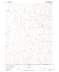 Download a high-resolution, GPS-compatible USGS topo map for Blue Basin, NV (1980 edition)