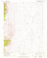 Download a high-resolution, GPS-compatible USGS topo map for Blue Jay Spring, NV (1972 edition)