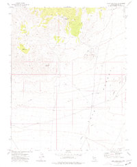 Download a high-resolution, GPS-compatible USGS topo map for Blue Nose Peak, NV (1977 edition)