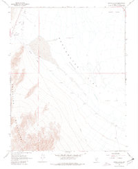 Download a high-resolution, GPS-compatible USGS topo map for Bonnie Claire, NV (1981 edition)