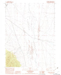 Download a high-resolution, GPS-compatible USGS topo map for Borchert Spring, NV (1982 edition)