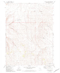 preview thumbnail of historical topo map of Washoe County, NV in 1980