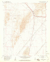 preview thumbnail of historical topo map of Clark County, NV in 1958