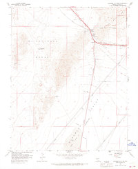 Download a high-resolution, GPS-compatible USGS topo map for Boulder City NW, NV (1968 edition)