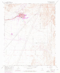 Download a high-resolution, GPS-compatible USGS topo map for Boulder City, NV (1976 edition)