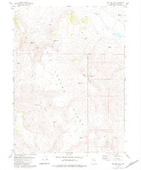 Download a high-resolution, GPS-compatible USGS topo map for Boulder Mtn, NV (1984 edition)