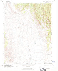 Download a high-resolution, GPS-compatible USGS topo map for Brown Summit NW, NV (1971 edition)