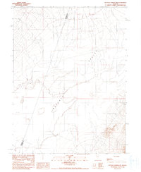 Download a high-resolution, GPS-compatible USGS topo map for Buffalo Springs NE, NV (1990 edition)