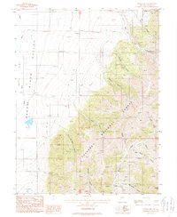 Download a high-resolution, GPS-compatible USGS topo map for Bunker Hill, NV (1988 edition)