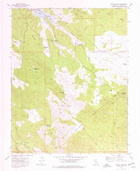 Download a high-resolution, GPS-compatible USGS topo map for Bunker Peak, NV (1977 edition)