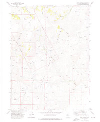 Download a high-resolution, GPS-compatible USGS topo map for Burnt Springs, NV (1976 edition)