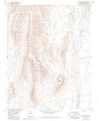 Download a high-resolution, GPS-compatible USGS topo map for Busted Butte, NV (1986 edition)