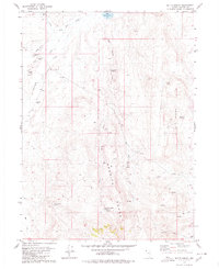 Download a high-resolution, GPS-compatible USGS topo map for Butte Spring, NV (1980 edition)