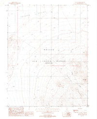 Download a high-resolution, GPS-compatible USGS topo map for Cactus Peak, NV (1988 edition)