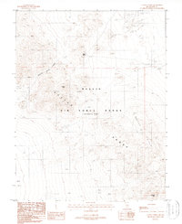 Download a high-resolution, GPS-compatible USGS topo map for Cactus Spring, NV (1988 edition)