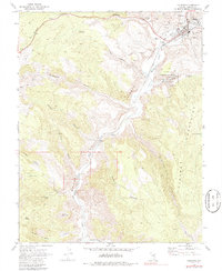 Download a high-resolution, GPS-compatible USGS topo map for Caliente, NV (1986 edition)