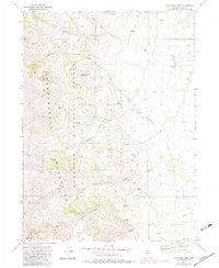 Download a high-resolution, GPS-compatible USGS topo map for California Mtn, NV (1983 edition)