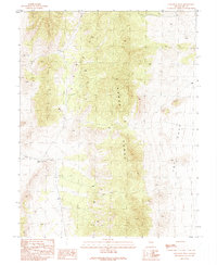 Download a high-resolution, GPS-compatible USGS topo map for Callaway Well, NV (1990 edition)
