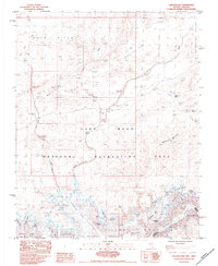 Download a high-resolution, GPS-compatible USGS topo map for Callville Bay, NV (1984 edition)