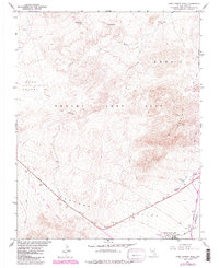 Download a high-resolution, GPS-compatible USGS topo map for Camp Desert Rock, NV (1984 edition)