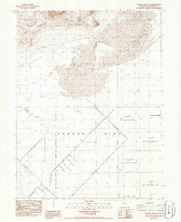 Download a high-resolution, GPS-compatible USGS topo map for Carson Sink SW, NV (1986 edition)