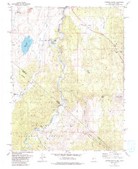 Download a high-resolution, GPS-compatible USGS topo map for Carters Station, NV (1980 edition)