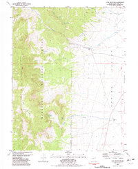 Download a high-resolution, GPS-compatible USGS topo map for Cave Mountain, NV (1982 edition)