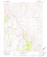 Download a high-resolution, GPS-compatible USGS topo map for Chalk Hills, NV (1983 edition)