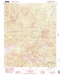 Download a high-resolution, GPS-compatible USGS topo map for Charleston Peak, NV (1984 edition)