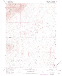 preview thumbnail of historical topo map of Humboldt County, NV in 1965