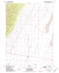 Download a high-resolution, GPS-compatible USGS topo map for Cherry Creek Station, NV (1982 edition)