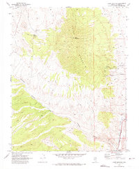 Download a high-resolution, GPS-compatible USGS topo map for Chief Mountain, NV (1974 edition)