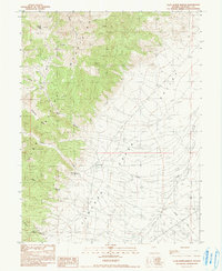 Download a high-resolution, GPS-compatible USGS topo map for Clan Alpine Ranch, NV (1990 edition)