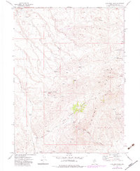 Download a high-resolution, GPS-compatible USGS topo map for Coal Mine Basin, NV (1983 edition)