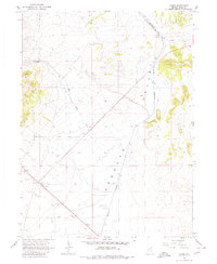 Download a high-resolution, GPS-compatible USGS topo map for Cobre, NV (1980 edition)