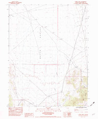 Download a high-resolution, GPS-compatible USGS topo map for Combs Creek, NV (1982 edition)