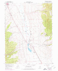 Download a high-resolution, GPS-compatible USGS topo map for Comins Lake, NV (1978 edition)