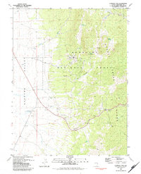 Download a high-resolution, GPS-compatible USGS topo map for Connors Pass, NV (1984 edition)