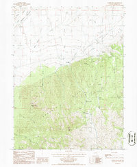 Download a high-resolution, GPS-compatible USGS topo map for Cooper Peak, NV (1986 edition)
