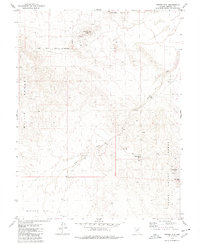 Download a high-resolution, GPS-compatible USGS topo map for Copper Mtn, NV (1980 edition)