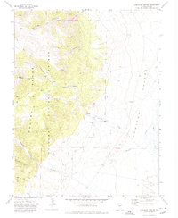Download a high-resolution, GPS-compatible USGS topo map for Corcoran Canyon, NV (1974 edition)