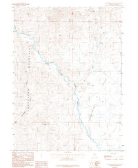 preview thumbnail of historical topo map of Elko County, NV in 1987