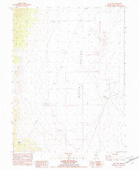 Download a high-resolution, GPS-compatible USGS topo map for Cow Camp, NV (1982 edition)