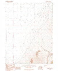 Download a high-resolution, GPS-compatible USGS topo map for Crows Nest, NV (1990 edition)
