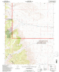 Download a high-resolution, GPS-compatible USGS topo map for Davis Mountain, NV (1997 edition)